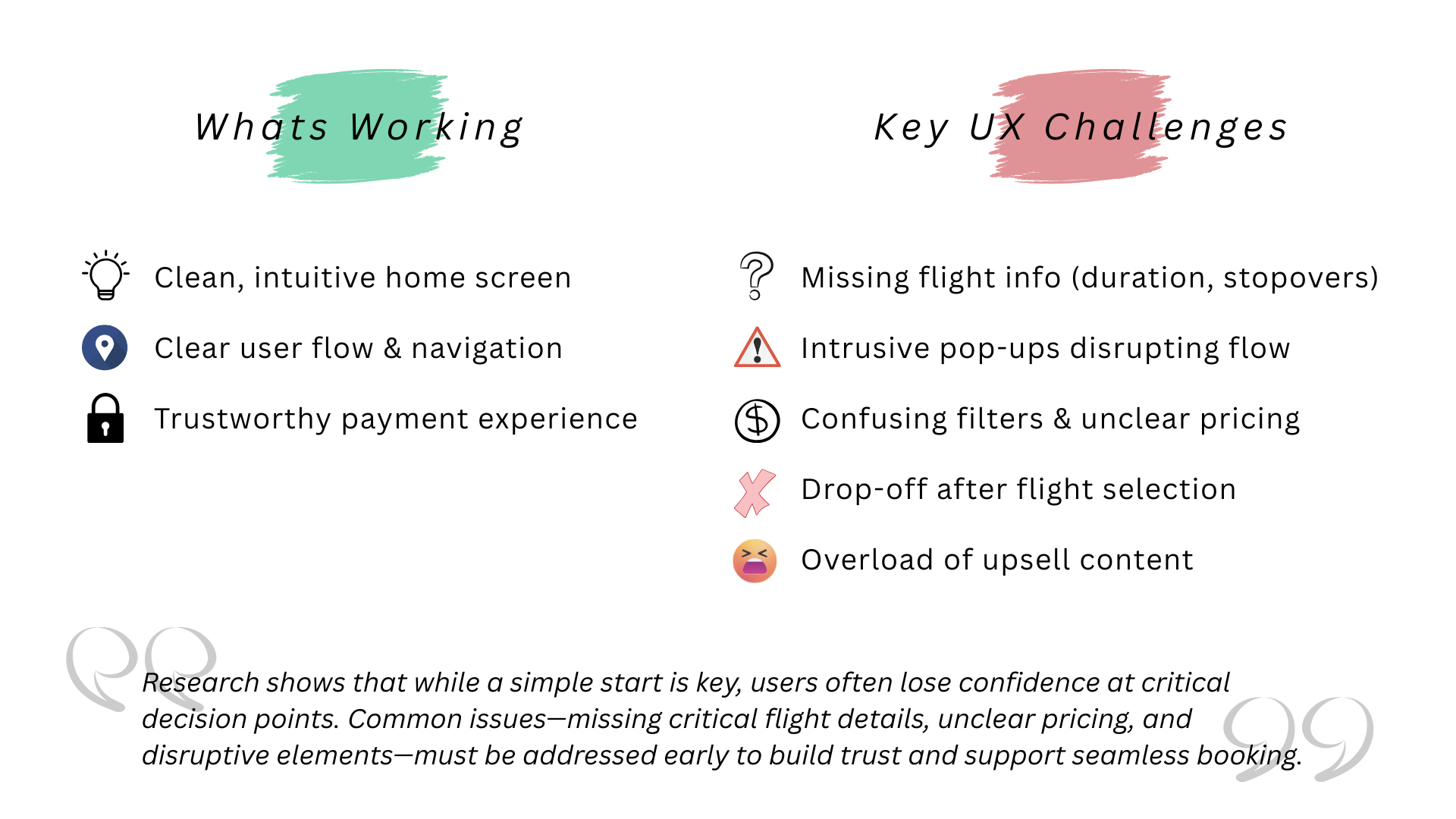 UX Problem Statement